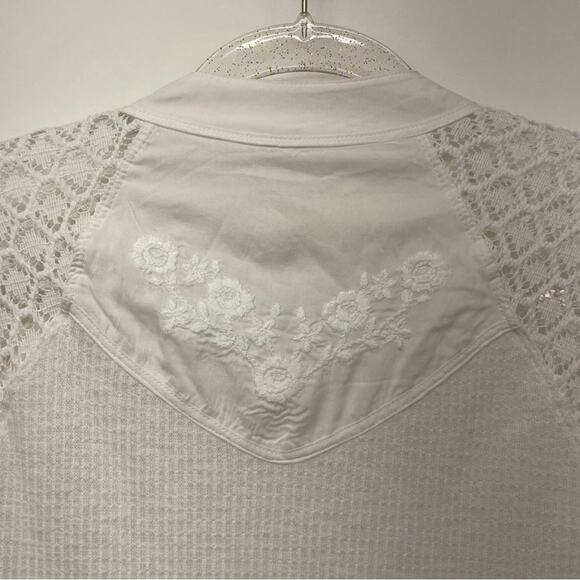 Free People Sweetest Thing Thermal Top Size Medium - Picture 13 of 15
